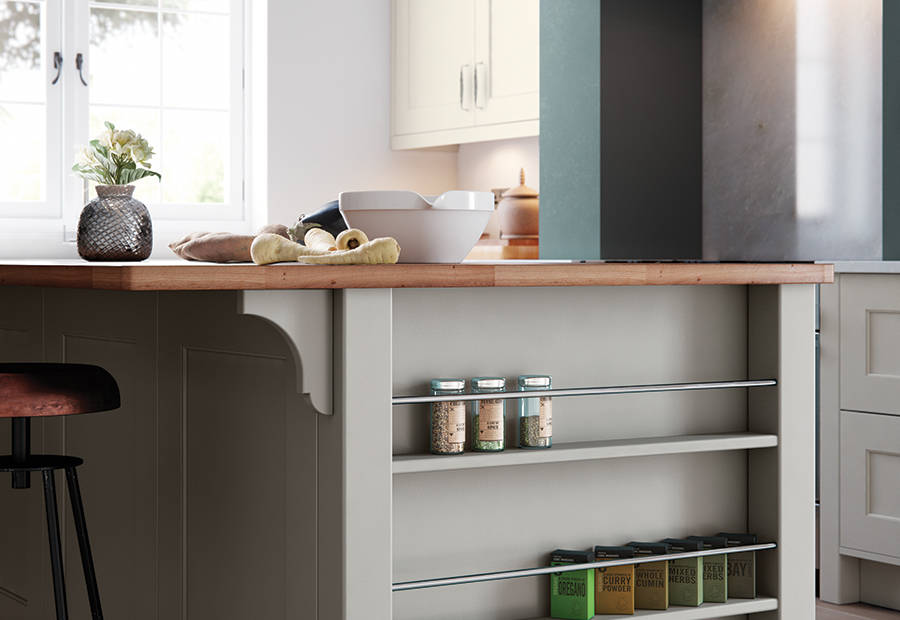 Florence Kitchen Island Spice Rack